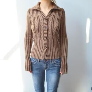 Eddie Bauer Women's Brown Cardigan